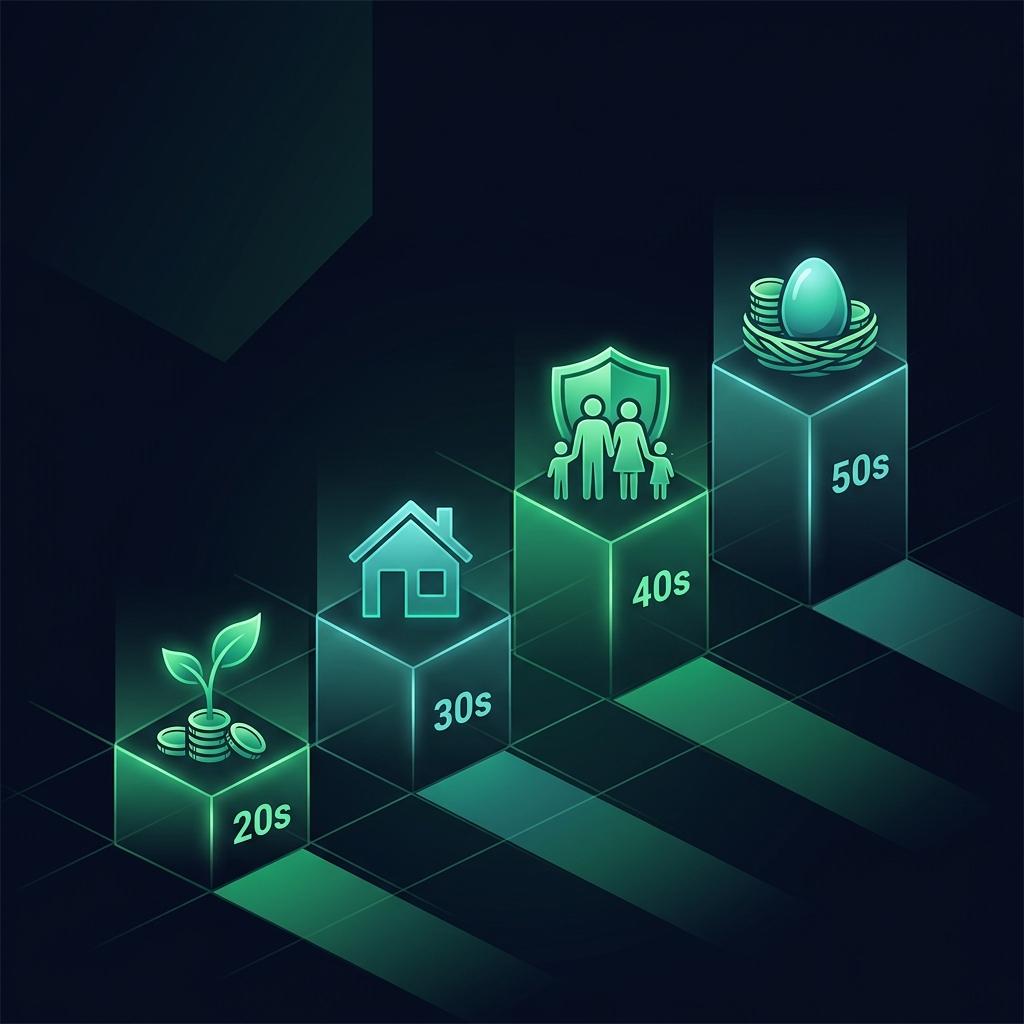 Tax planning strategies across four life stages from your 20s to your 50s in India